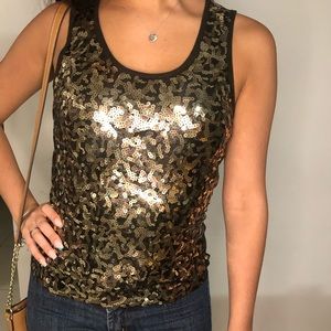 Michael Kors sequin tank top